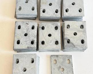 177 HeavyDutySteelSlottedConnectorPlates