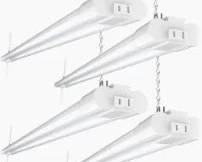 48 4Pack4ftLEDLinkableShopLightFixtures