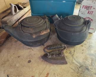 Cast iron kettles