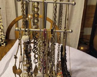 Lots of high-end costume jewelry