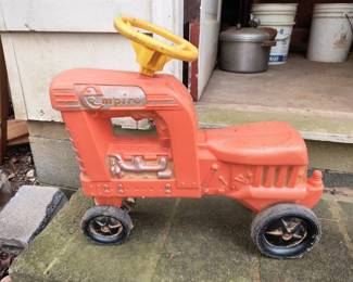 Empire blow mold ride on toy