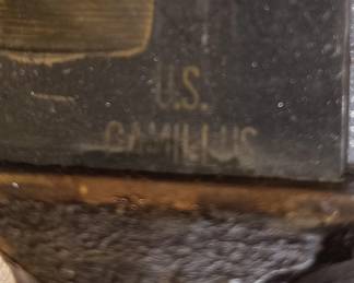 Close up of marking