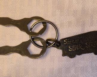 Snap-on key rings