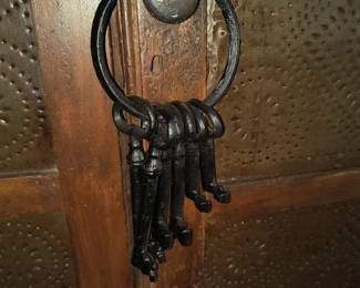 Old railroad keys