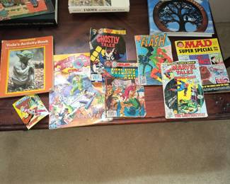 Assorted comic books