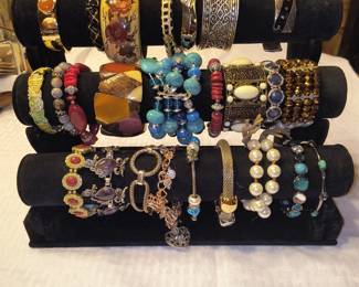 Assorted high-end bracelets