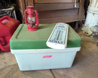 Vintage Coleman cooler