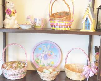 Easter baskets, decor