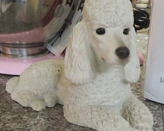 Sandcast poodle