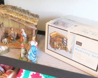 Vintage Sears Nativity