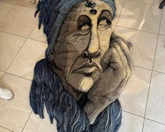 Thoughts of Days Gone by Fiber Wall Hanging by Penny J Rupley