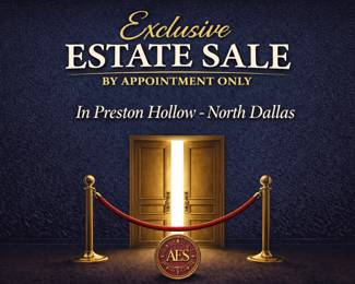 Exclusive estate sale in Preston Hollow