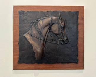 Judy Nordquist “Arabesque” Bronze Wall Sculpture 