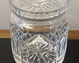Waterford Crystal Jar