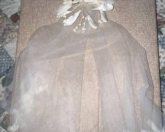 One of many communion veils