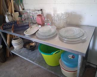 Stainless Steel Top Table