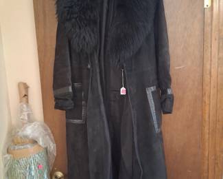 Women's Leather Coat