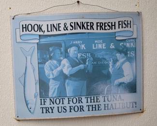 Fishing sign