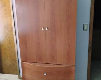 Mid century modern armoire 