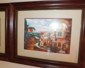 FRAMED BRACHA LAVEE “THE STONES OF JERUSALEM”