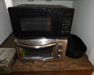 MICROWAVE AND TOASTER OVEN