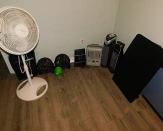 HEATERS AND FANS