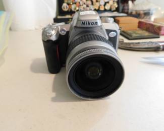 NIKON F75 CAMERA & LENS