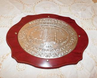 SHABBAT CHALLAH BOARD/TRAY