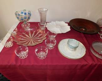 FINE CRY STAL AND GLASS