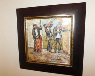 FRAMED ISRAELI MUSICIANS
