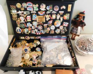 OLYMPIC PINS BACK COLLECTION