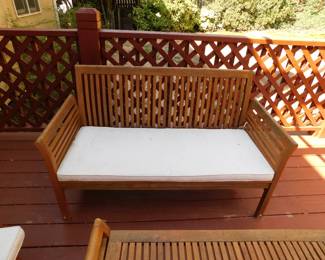 TEAK SETTEE