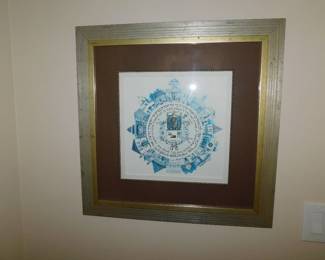 VINTAGE JUDIACA PRINT