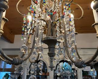 Close look at an assortment of fun crystals