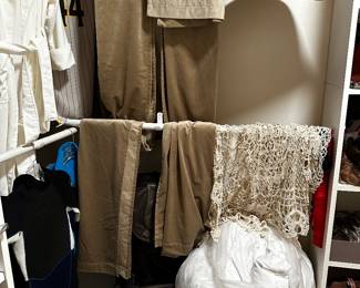 Deluxe comforter, long microfiber curtains 