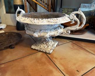 Super fun super heavy cement? Planter