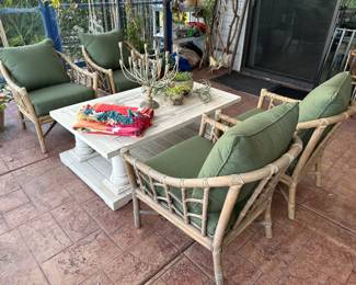 Patio seating group 