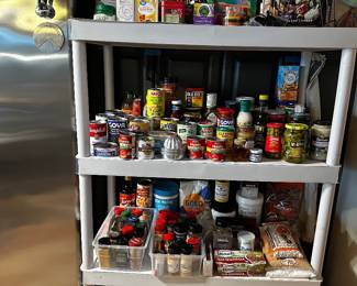 All food and date and entertaining supplies also great selection of Cookbooks