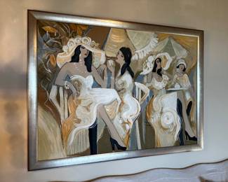 Original painting large and lovely 