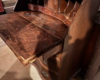 wood secretary desk
