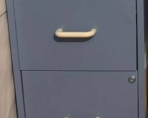 metal file cabinet