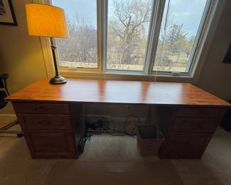 executive wood desk