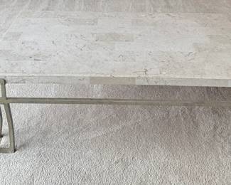 marble top coffee table