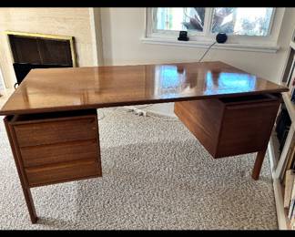 Danish modern desk -$1200