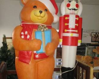 Blow Mold Holiday Figures