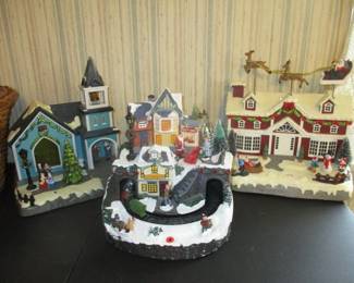 Ceramic Holiday Village