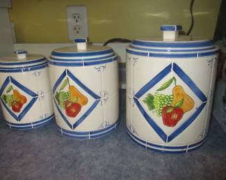Orchard by Clay Art Canister Set