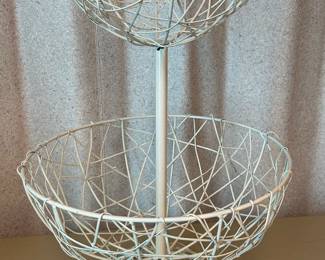 Pier 1 Metal Fruit Basket