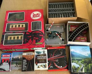 Vintage Lehmann Train with Accessories