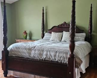 Ethan Allen British Classics Montego King Size Poster Bed 